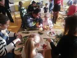 Warsztaty świąteczne w Śnieżynkach