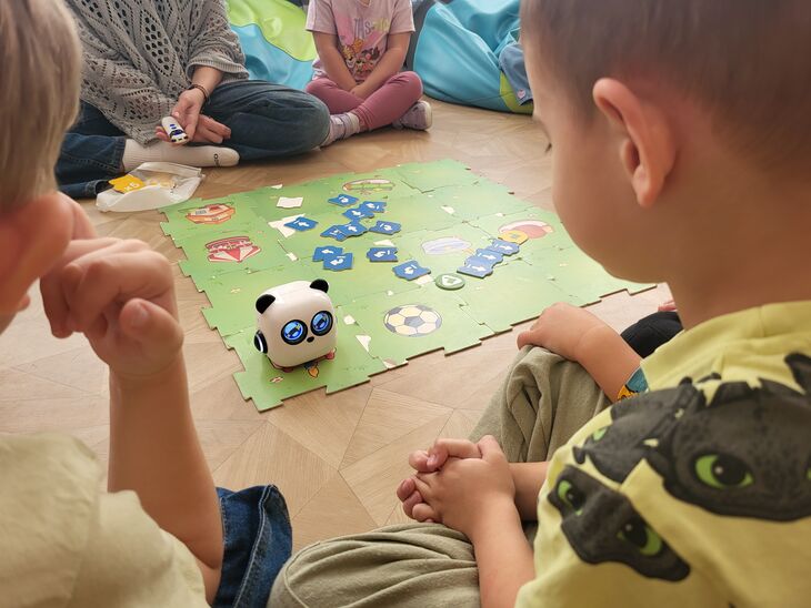Zabawa z robotem