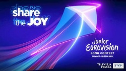 plakat reklamujący Eurowizje junior