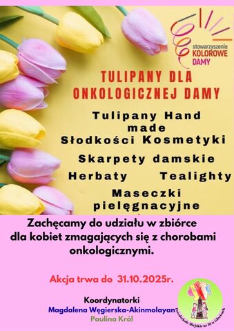 plakat informujący o akcji
