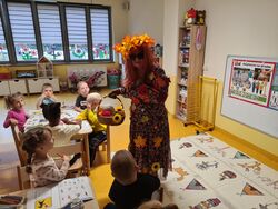 Śnieżynki z Panią Jesienią