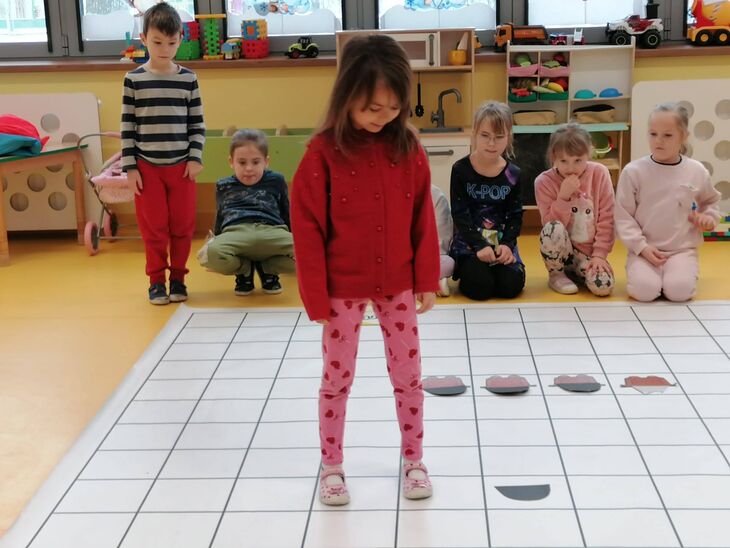 Grupa Kropelek na macie do kodowania