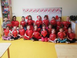 Grupowe zdjęcie Śnieżynek