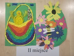 Drugie miejsce konkursu plastycznego