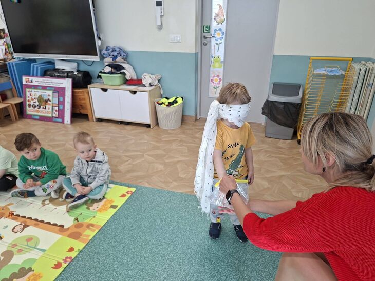 Program Czuciaki realizowany w grupie Słoneczka