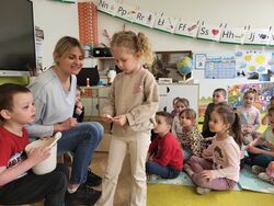 Program Czuciaki realizowany w grupie Bąbelków