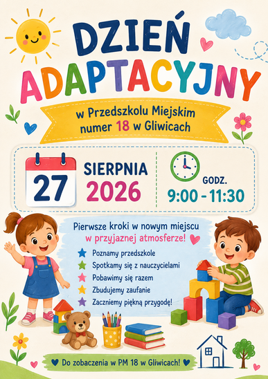 Plakat Dni adaptacyjnych